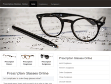 Tablet Screenshot of prescriptionglassesonline.net